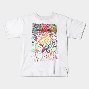 Anatomical skin layers Kids T-Shirt